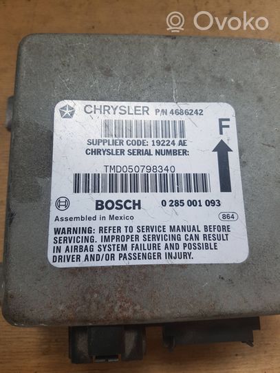 Chrysler Voyager Centralina/modulo airbag 4686242