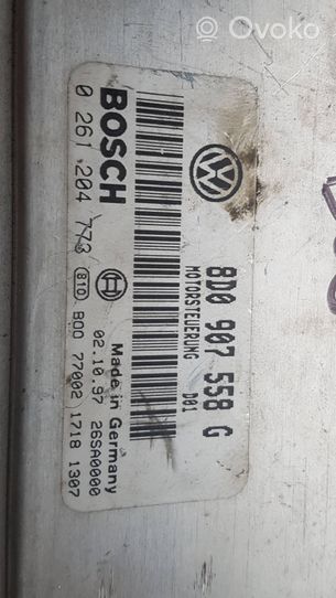 Volkswagen PASSAT B5 Sterownik / Moduł ECU 8D0907558G