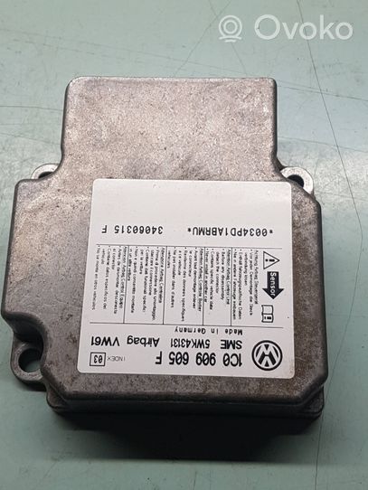 Volkswagen Sharan Gaisa spilvenu vadības bloks 1c0909605f