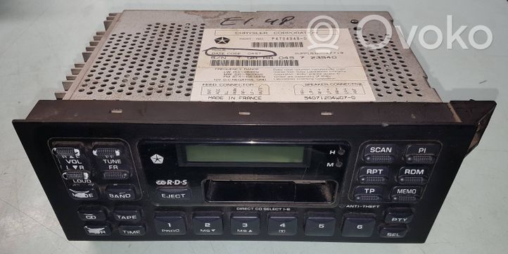 Chrysler Voyager Radio/CD/DVD/GPS-pääyksikkö P4704345G