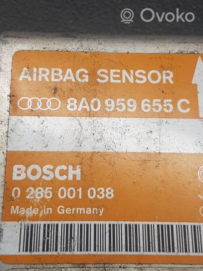 Audi A4 S4 B5 8D Oro pagalvių valdymo blokas 8A0959655C