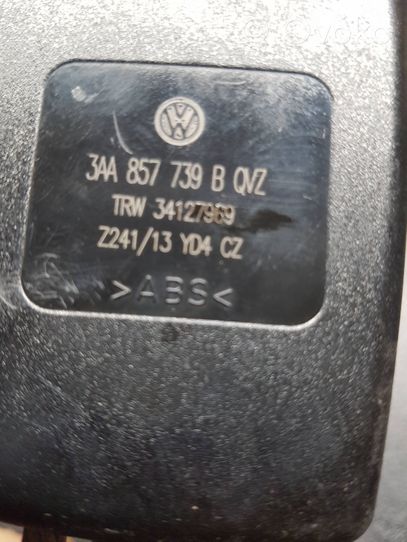 Volkswagen PASSAT B7 Sagtis diržo galine 3AA857739B