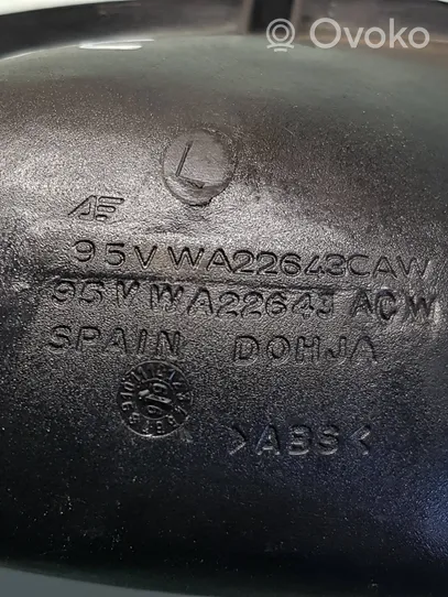 Volkswagen Sharan Klamka wewnętrzna drzwi przednich 95VWA22643A