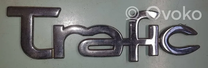 Renault Trafic II (X83) Logo, sigle, emblème de porte arrière 