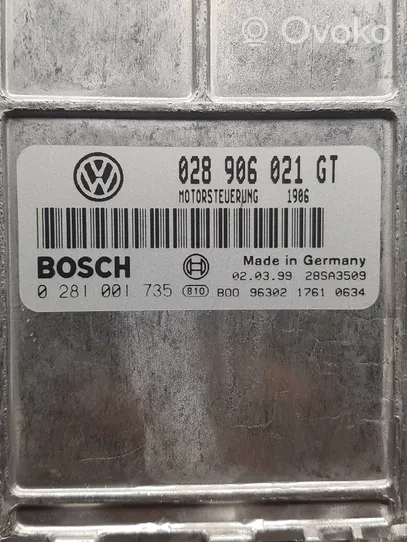 Volkswagen Sharan Variklio valdymo blokas 028906021GT