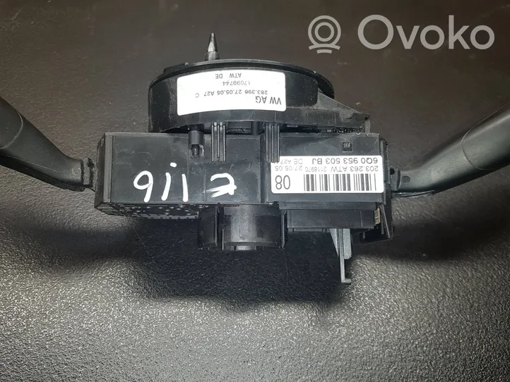Volkswagen Polo Leva/interruttore dell’indicatore di direzione e tergicristallo 6Q0953503BJ