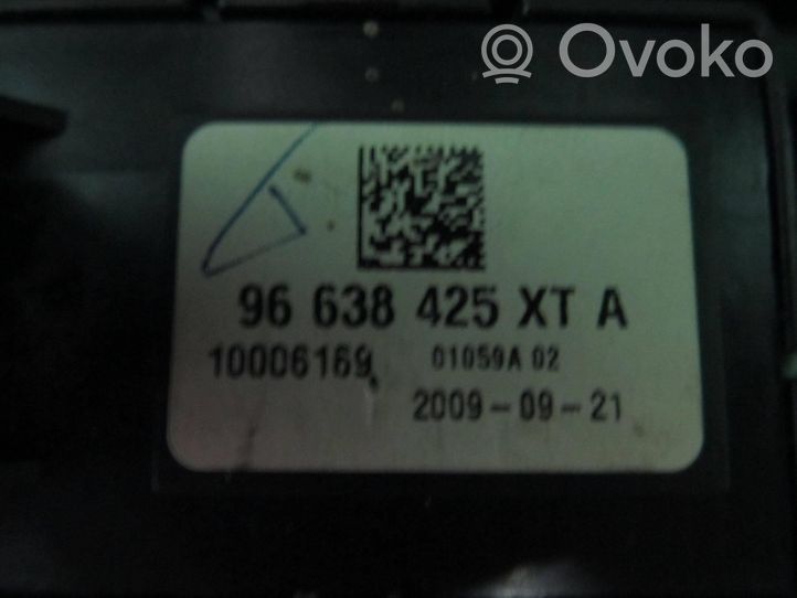 Peugeot 3008 I Zestaw przełączników i przycisków 96638425XT