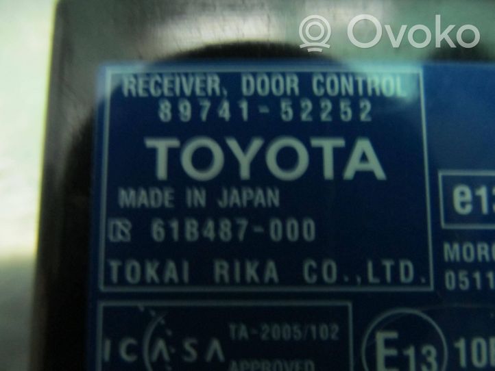 Toyota Urban Cruiser (XP110) Sterownik / Moduł centralnego zamka 8974152252