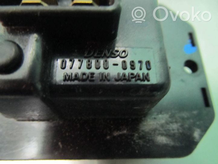 Mitsubishi Space Star Resistencia motor/ventilador de la calefacción 0778000970