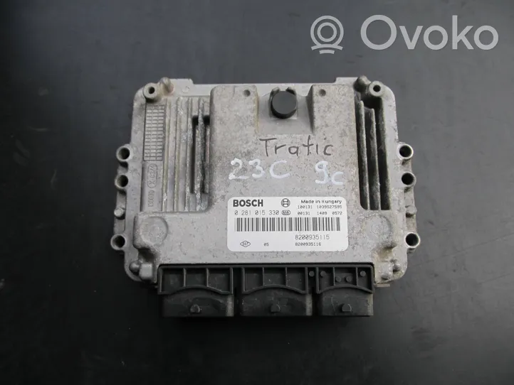 Renault Trafic II (X83) Sterownik / Moduł ECU 8200935116