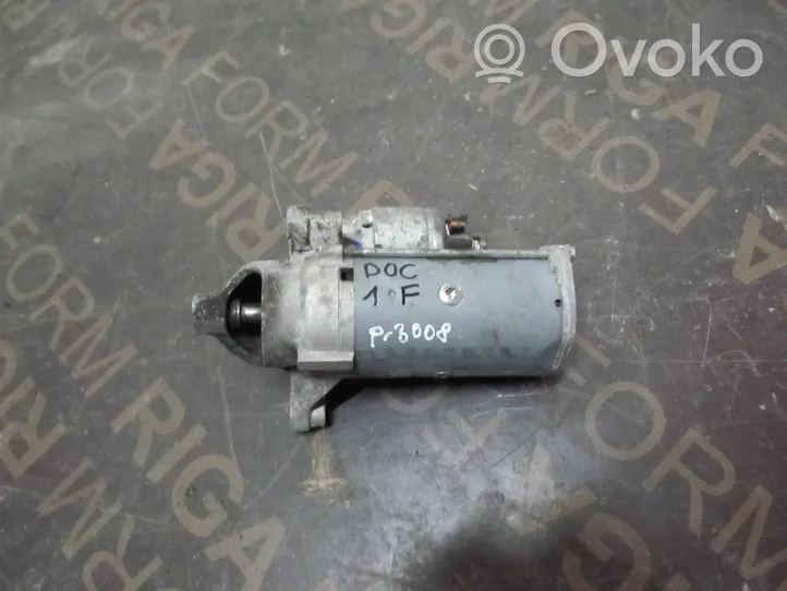 Peugeot 3008 I Starter motor 9662854180