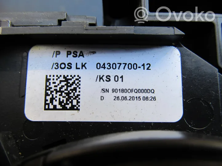 Citroen C4 II Taśma / Pierścień ślizgowy Airbag / SRS 98000242ZD