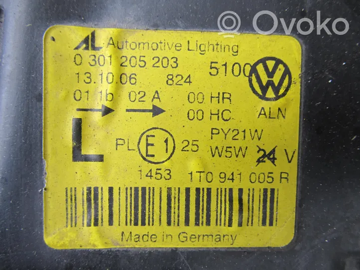 Volkswagen Touran I Faro delantero/faro principal 1T0941005R