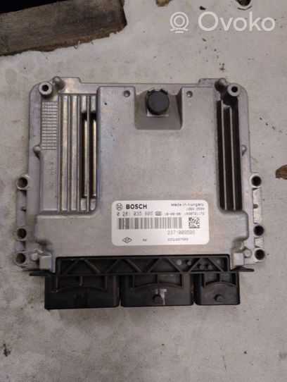 Renault Clio IV Komputer / Sterownik ECU i komplet kluczy 