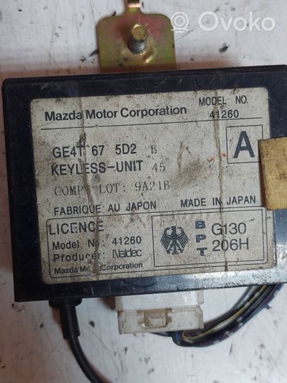 Mazda 626 Ajonestolaitteen ohjainlaite/moduuli GE4T675D2