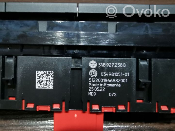 Volkswagen Tiguan A set of switches 5NB927238B