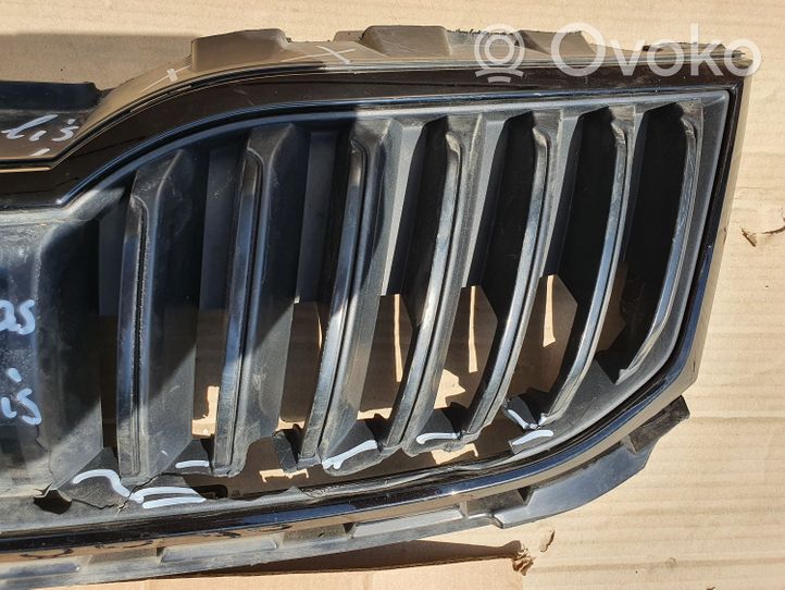 Skoda Octavia Mk3 (5E) Maskownica / Grill / Atrapa górna chłodnicy 5E0853653A