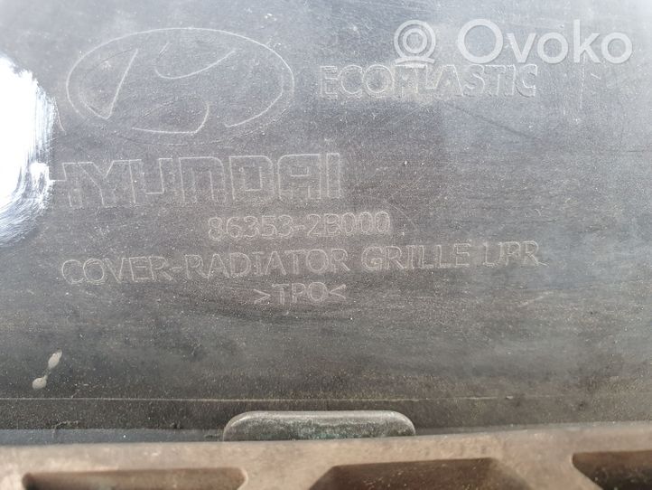 Hyundai Santa Fe Maskownica / Grill / Atrapa górna chłodnicy E865612B010