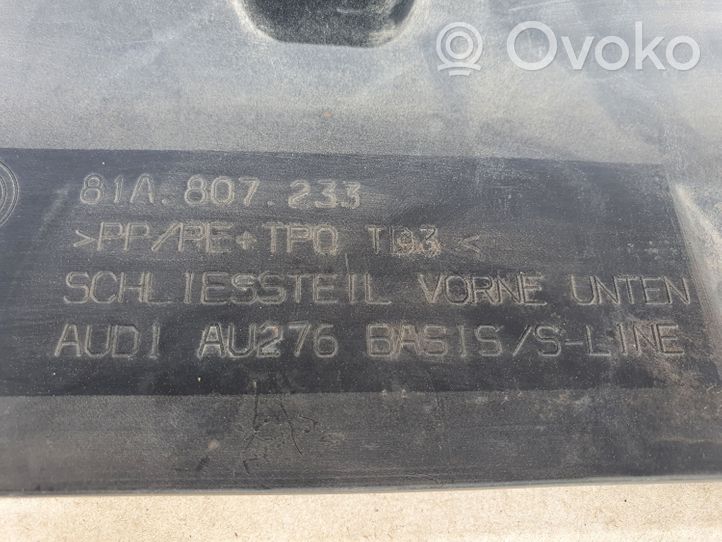 Audi Q2 - Osłona pod zderzak przedni / Absorber 81A807233