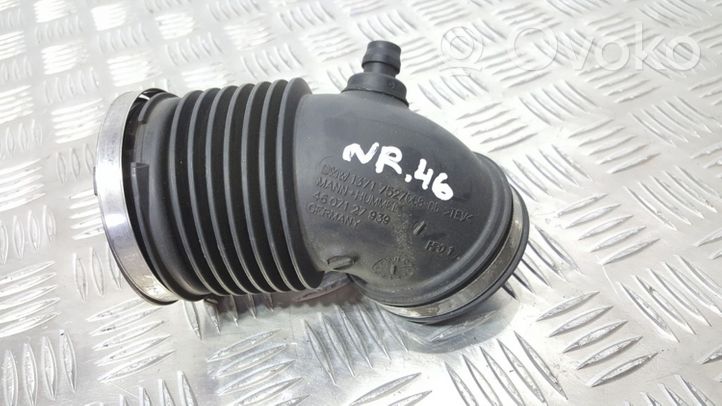 BMW 1 E81 E87 Tube d'admission d'air 752706806