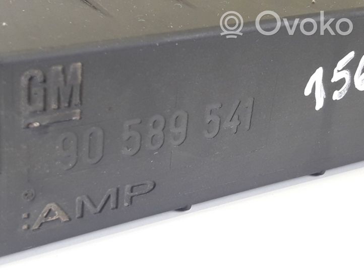 Opel Astra G Tapa de caja de fusibles 90589541