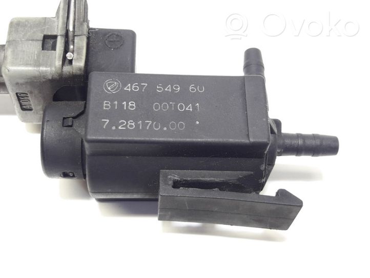 Fiat Punto (176) Electroválvula del turbo 72817000