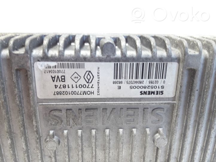 Renault Clio II Module de contrôle de boîte de vitesses ECU 7700111874