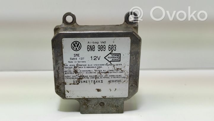 Volkswagen Sharan Sterownik / Moduł Airbag 6N0909603