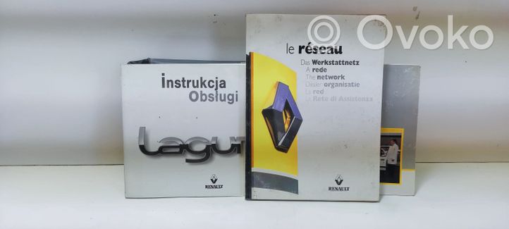 Renault Laguna I Książka serwisowa 