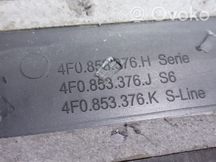 Audi A6 S6 C6 4F Отделка заднего порога (внутренняя) 4F0853376