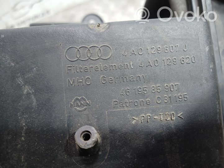 Audi 100 S4 C4 Ilmansuodattimen kotelo 4A0129607J