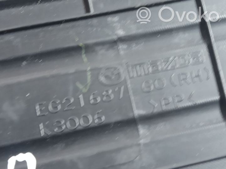 Mazda CX-7 Copertura del rivestimento del sottoporta posteriore EG21687