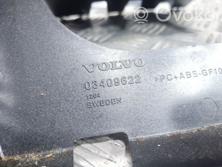 Volvo XC90 Cadre, panneau d'unité radio / GPS 03409622