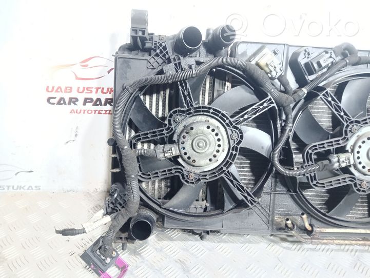 Opel Meriva B Wasserkühler Kühlerdpaket 13332666