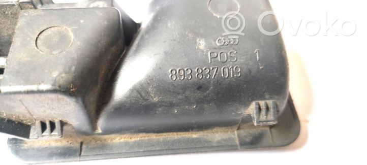 Audi 80 90 S2 B4 Klamka wewnętrzna drzwi przednich 893837019