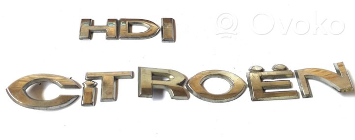 Citroen C5 Emblemat / Znaczek tylny / Litery modelu 