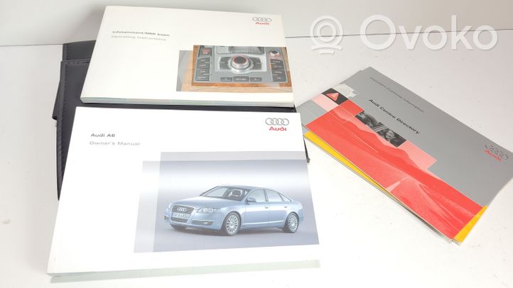 Audi A6 S6 C6 4F Libretto di servizio dei proprietari 