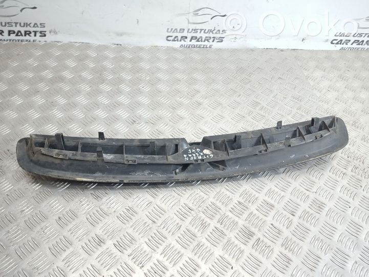 Citroen Xsara Picasso Rejilla superior del radiador del parachoques delantero 9650059677