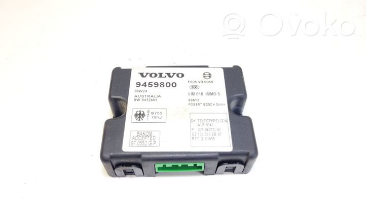 Volvo S70  V70  V70 XC Moduł / Sterownik immobilizera 9459800