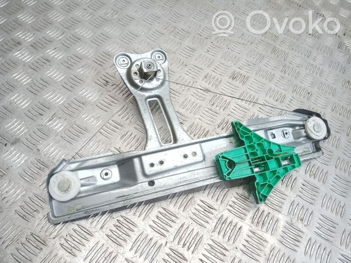 Opel Astra J Rear door manual window regulator 13260132