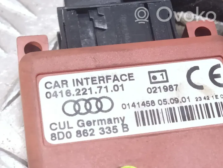 Audi A4 S4 B6 8E 8H Puhelimen käyttöyksikkö/-moduuli 8D0862335B