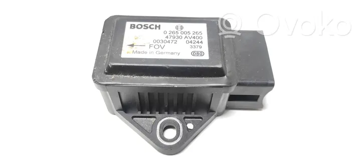 Nissan Micra Sensore di imbardata accelerazione ESP 47930AV400