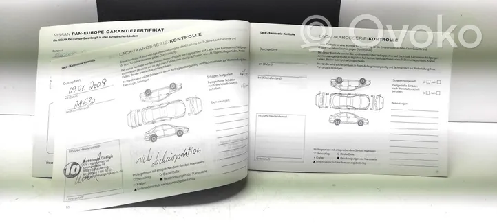 Nissan Micra Książka serwisowa 