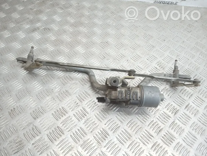 Renault Clio II Mechanizm i silniczek wycieraczek szyby przedniej / czołowej 0390241511