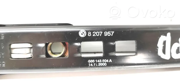 BMW 3 E46 Rail de réglage hauteur de ceinture de sécurité 8207957