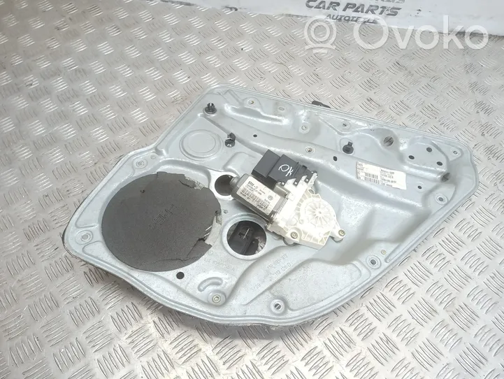 Volkswagen Golf IV Regulador de puerta trasera con motor 1J4839730G