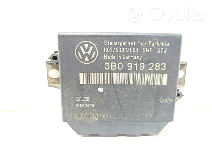 Volkswagen PASSAT B5.5 Unidad de control/módulo PDC de aparcamiento 3B0919283