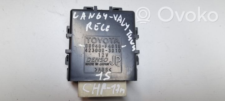 Toyota C-HR Moduł / Przekaźnik wycieraczek 85940F4010