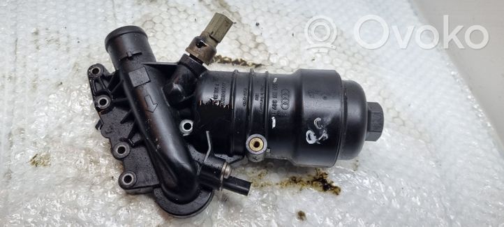 Audi A7 S7 4G Supporto di montaggio del filtro dell’olio 059115389T