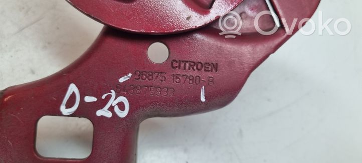 Citroen C4 II Charnière, capot moteur 9687515780